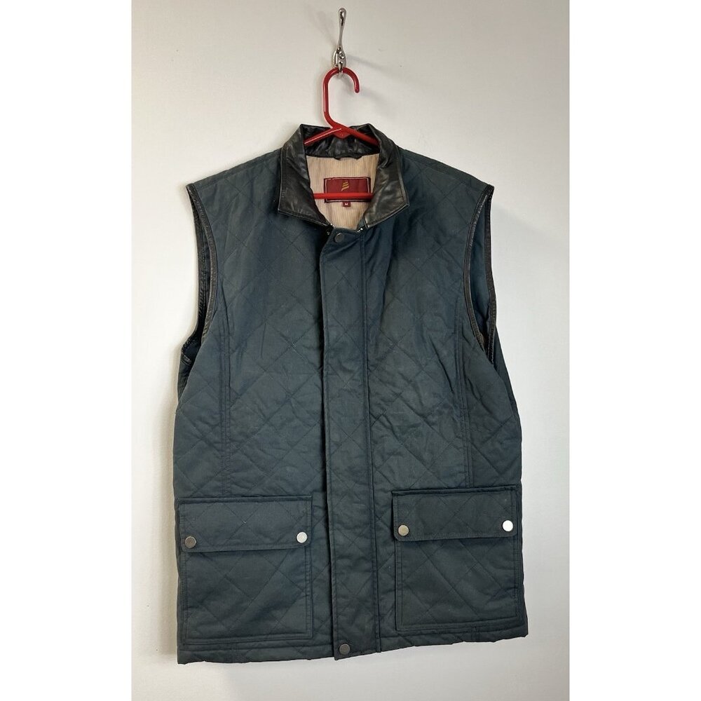 VTG M Waxed Harvey Parker Vest Heavy/Warm/Quality/Sexy/Outdoors 🤍